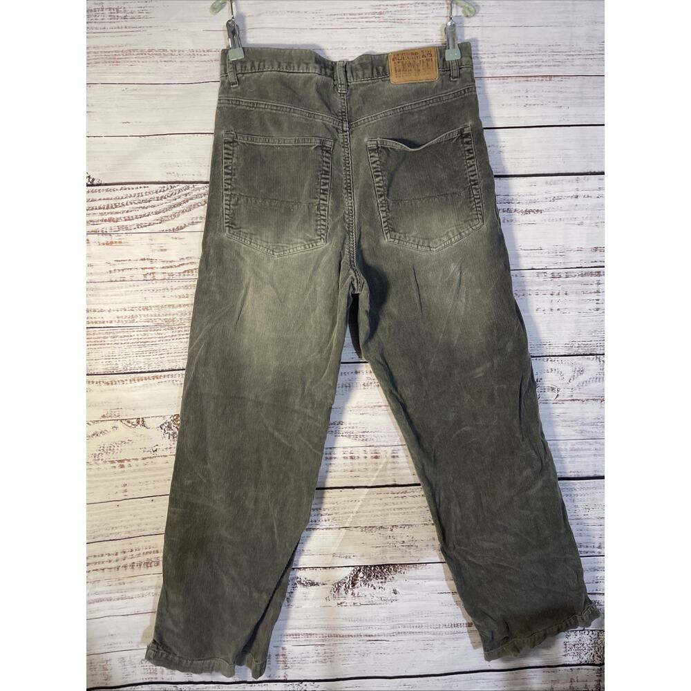 Bullhead Corduroy Loose Fit 31x30 Gray Jeans - Picture 2 of 11